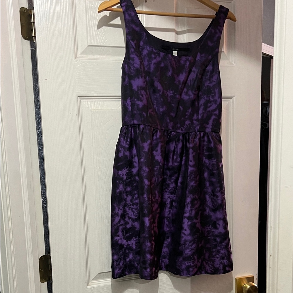 Kensie Purple Tie-Dye Dress
